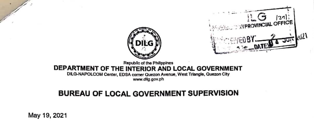Pilar Hits one of Bicol’s 6 among 209 LGUs nationwide Eligible for Performance-Based Bonus for FY 2020