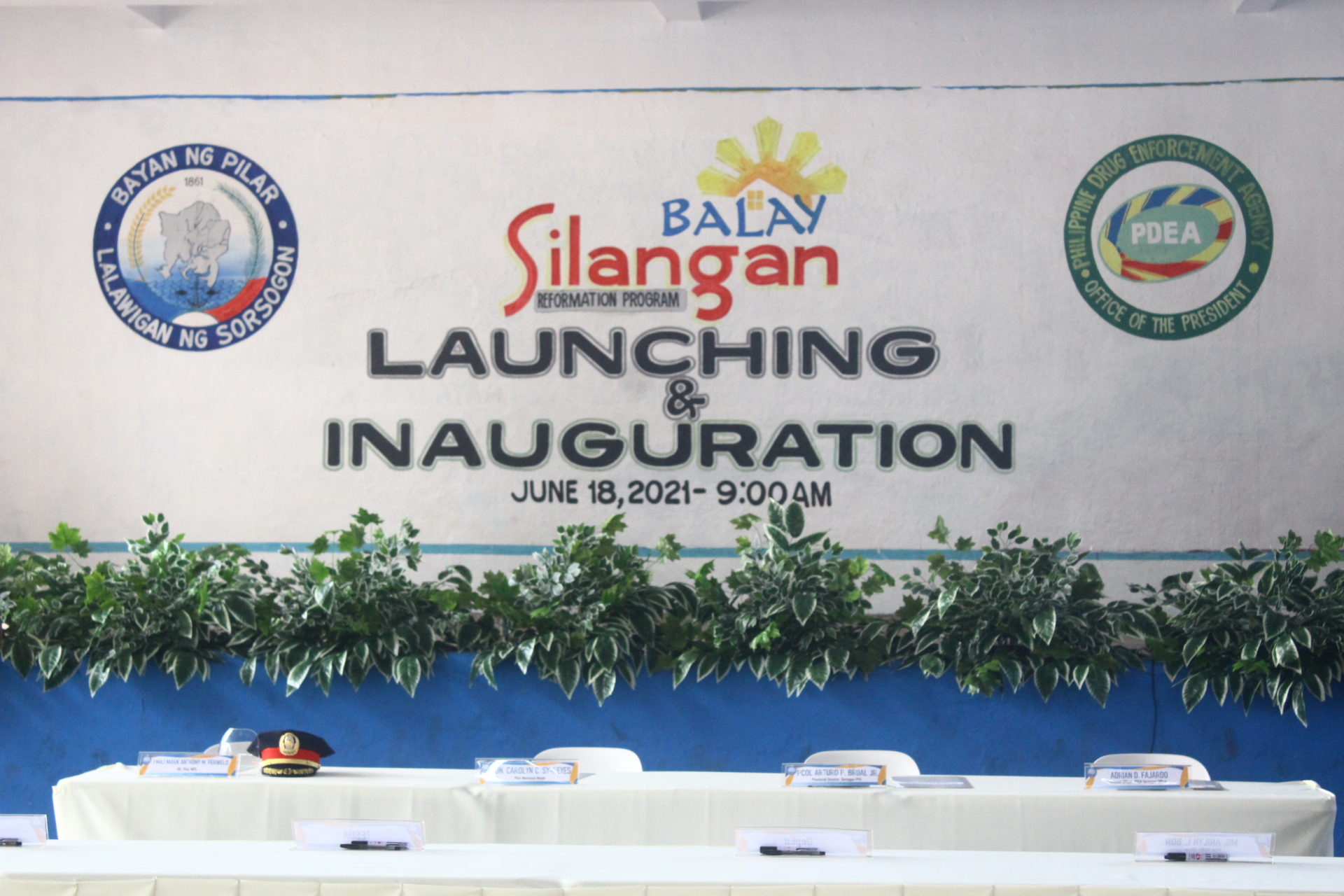 INAUGURATION AND BLESSING OF BALAY SILANGAN