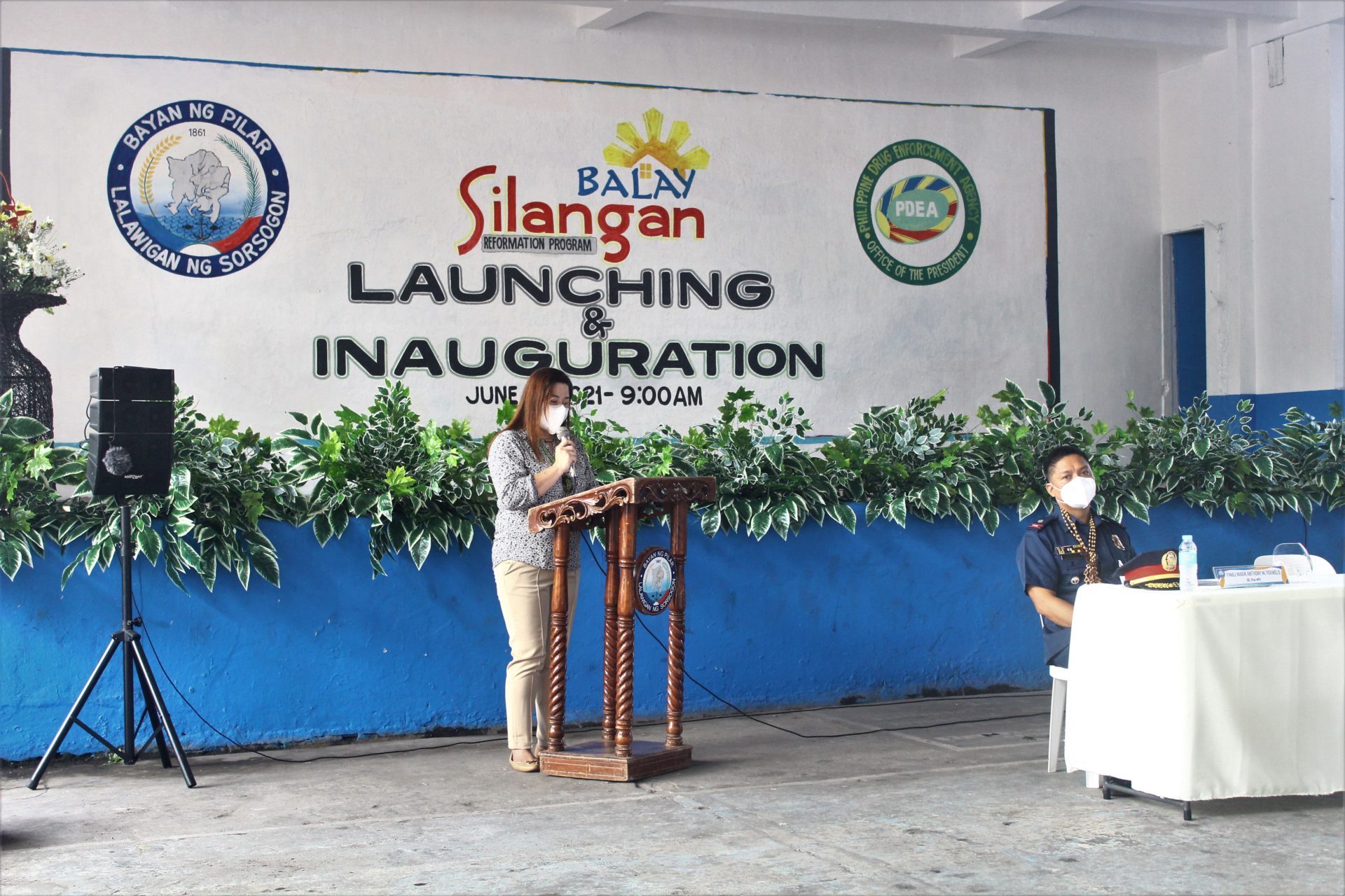 INAUGURATION AND BLESSING OF BALAY SILANGAN