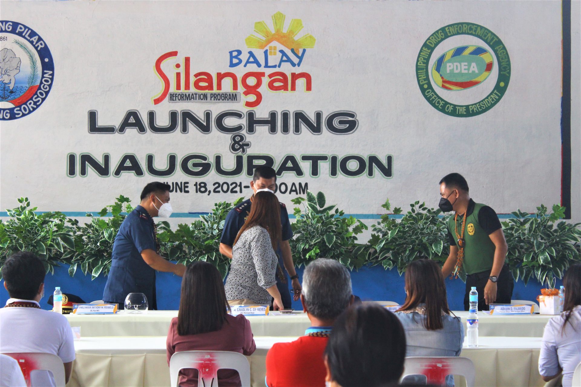 INAUGURATION AND BLESSING OF BALAY SILANGAN