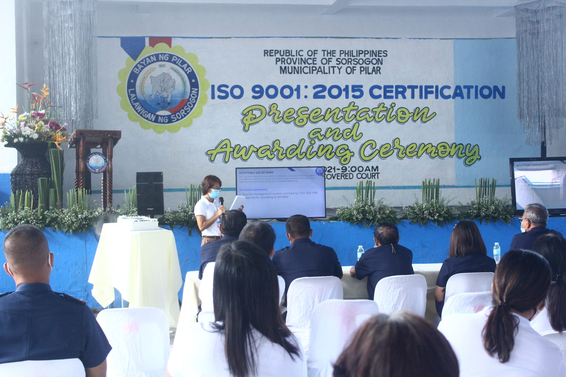 ISO 9001:2015 CERTIFICATION Presentation and Awarding Ceremony