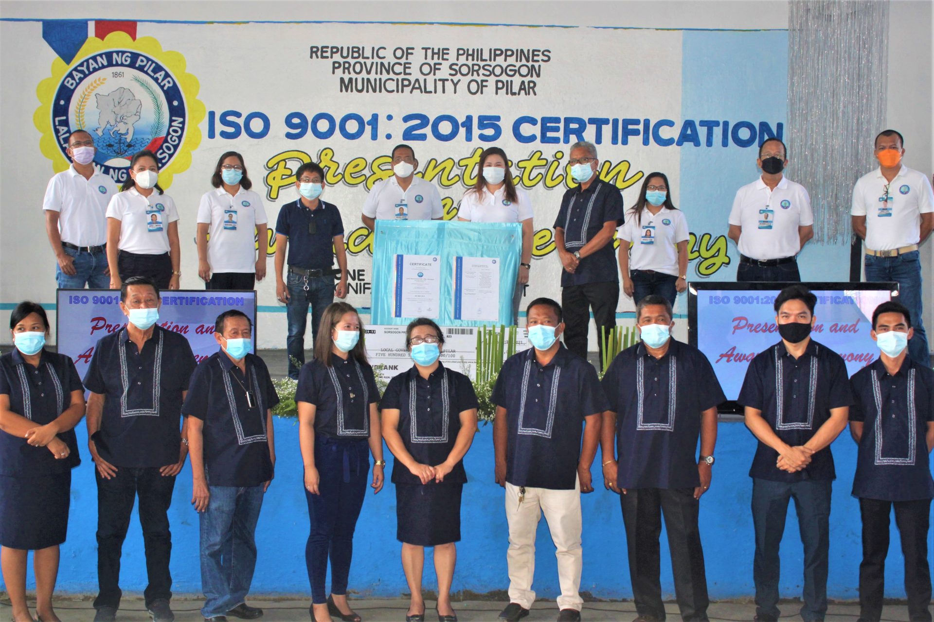 ISO 9001:2015 CERTIFICATION Presentation and Awarding Ceremony