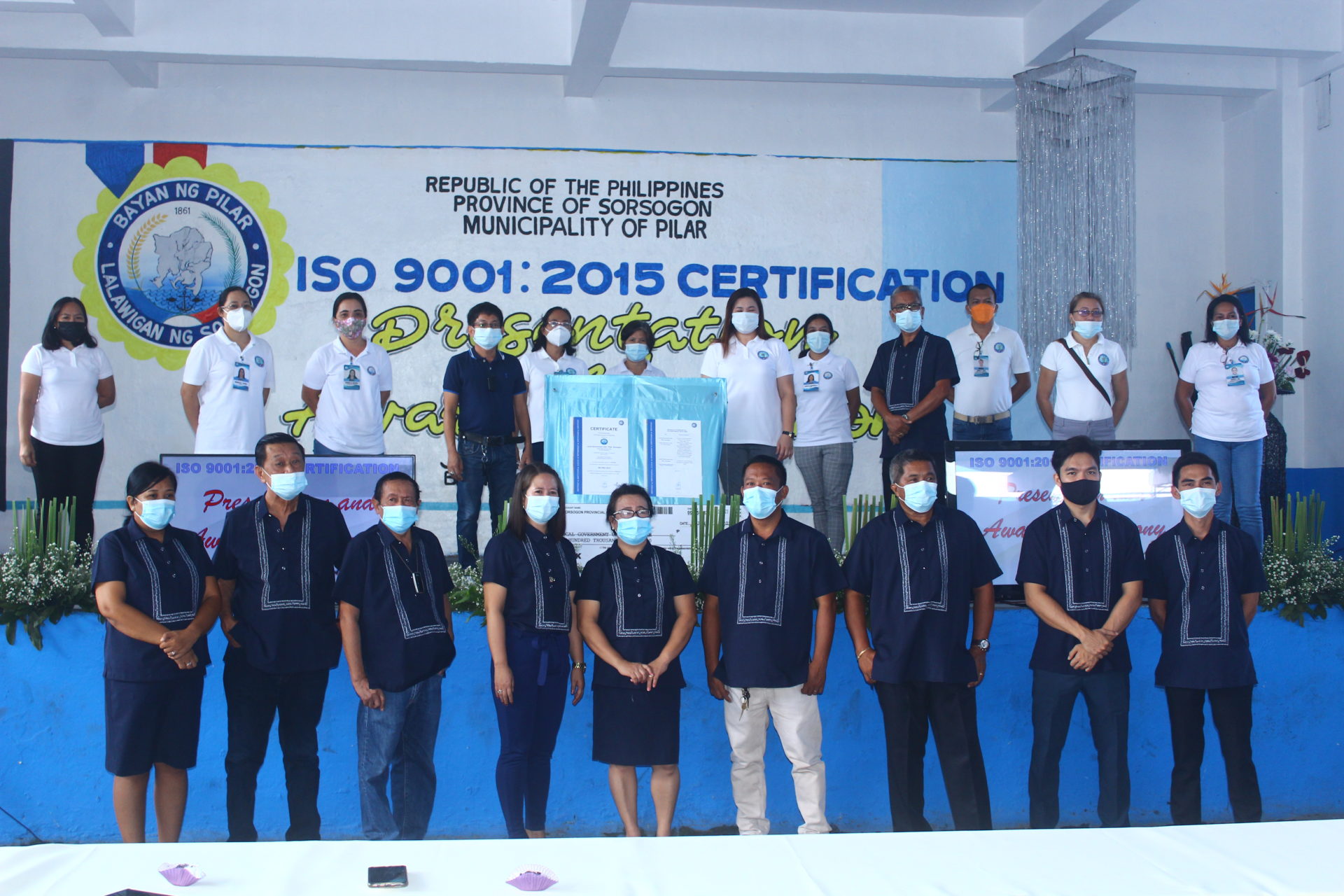 ISO 9001:2015 CERTIFICATION Presentation and Awarding Ceremony