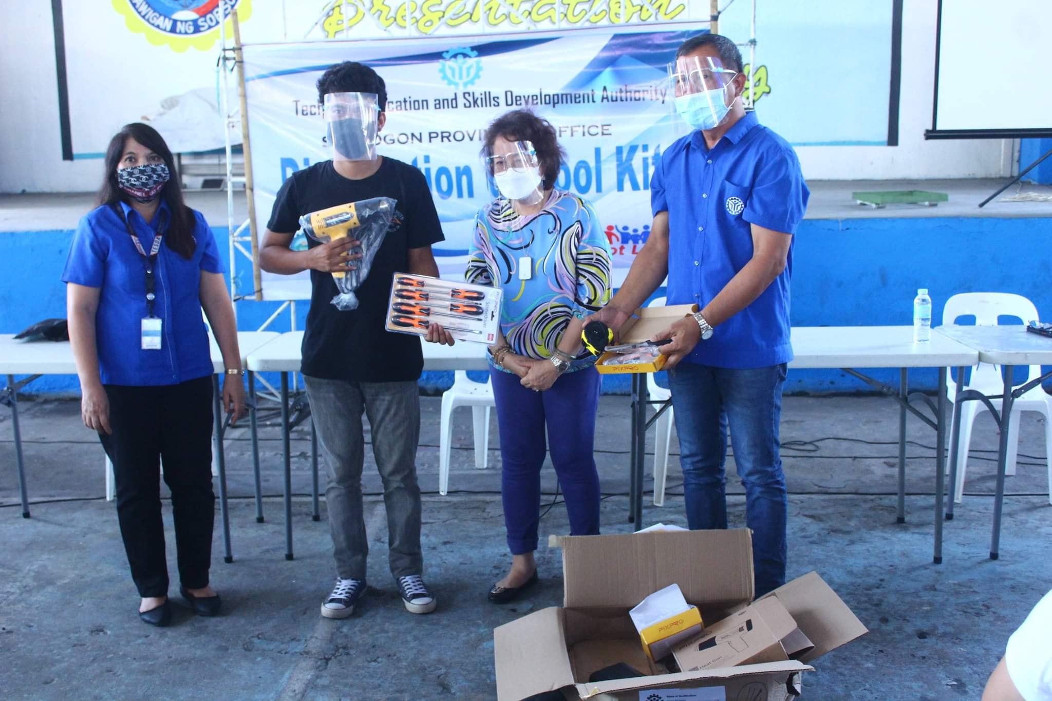 70 Scholar-Beneficiaries receive toolkits under TESDA's STEP