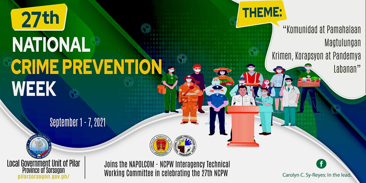 ILAR joins the celebration with the NAPOLCOM's 27th NATIONAL PREVENTION WEEK( September 1-7
