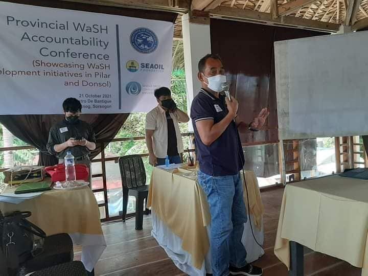 Pilar ZOD Council’s BEST PRACTICE highlights the Provincial WaSH Accountability Conference in Matnog, Sorsogon