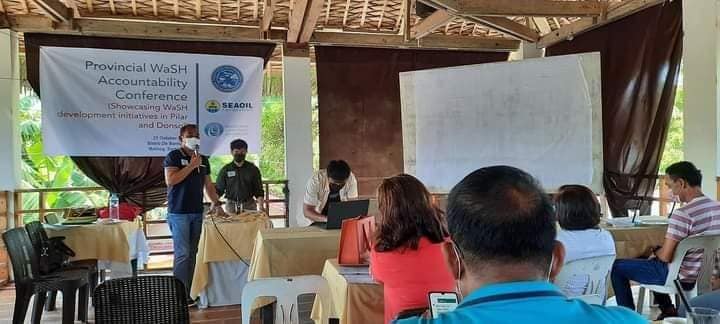 Pilar ZOD Council’s BEST PRACTICE highlights the Provincial WaSH Accountability Conference in Matnog, Sorsogon