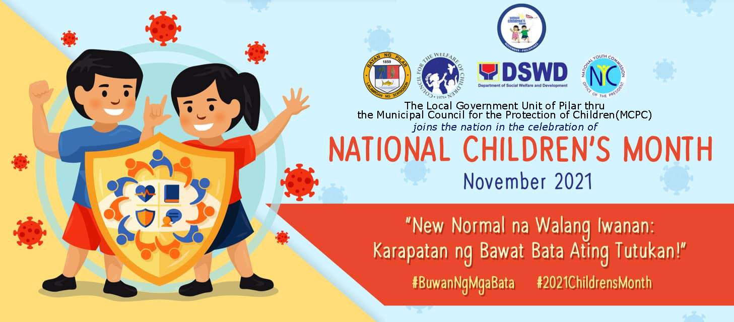 2021 NATIONAL CHILDREN’s MONTH ngayong Nobyembre.