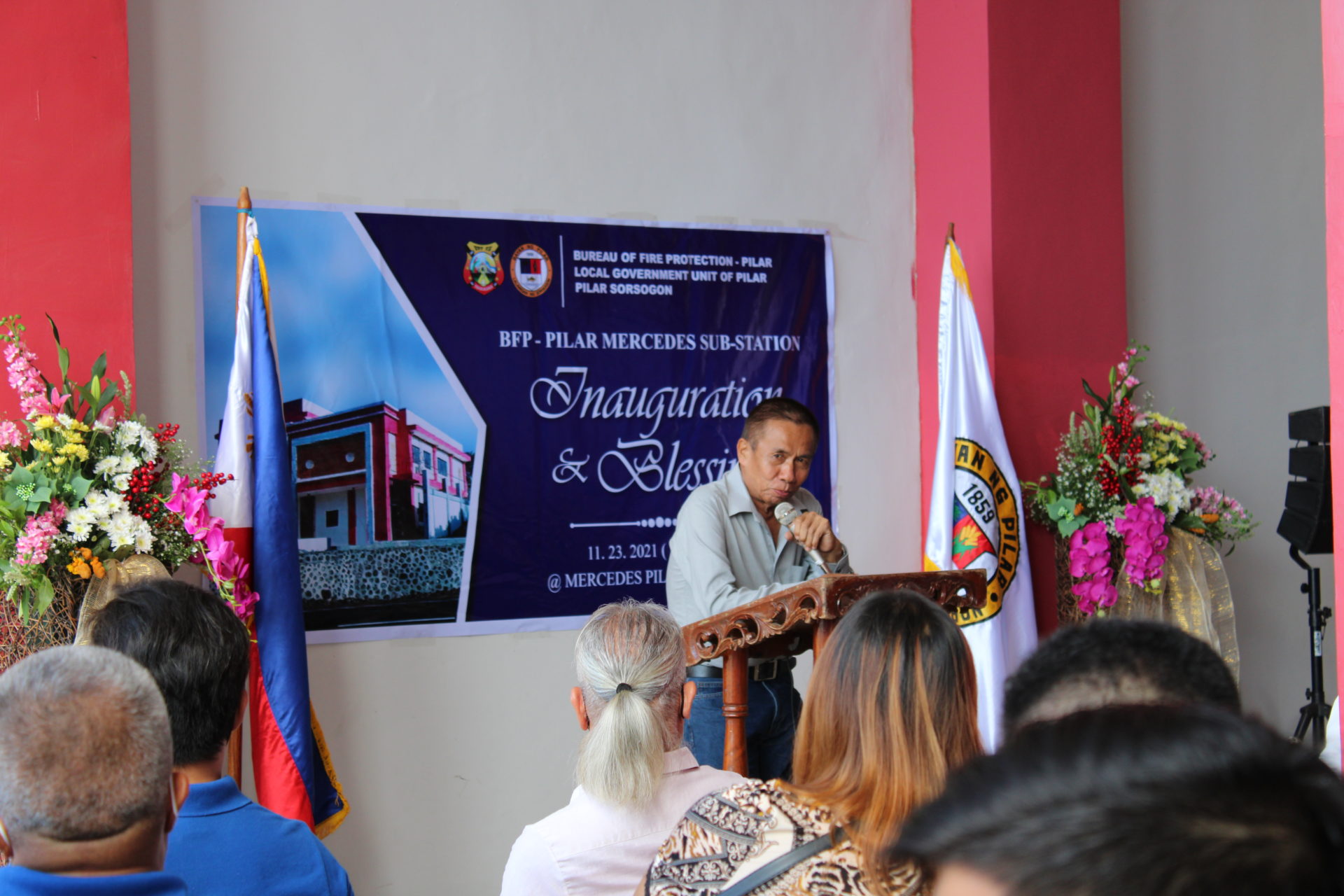 PILAR LEADS THE INAUGURATION AND BLESSING OF BFP PILAR FIRE SUB-STATION