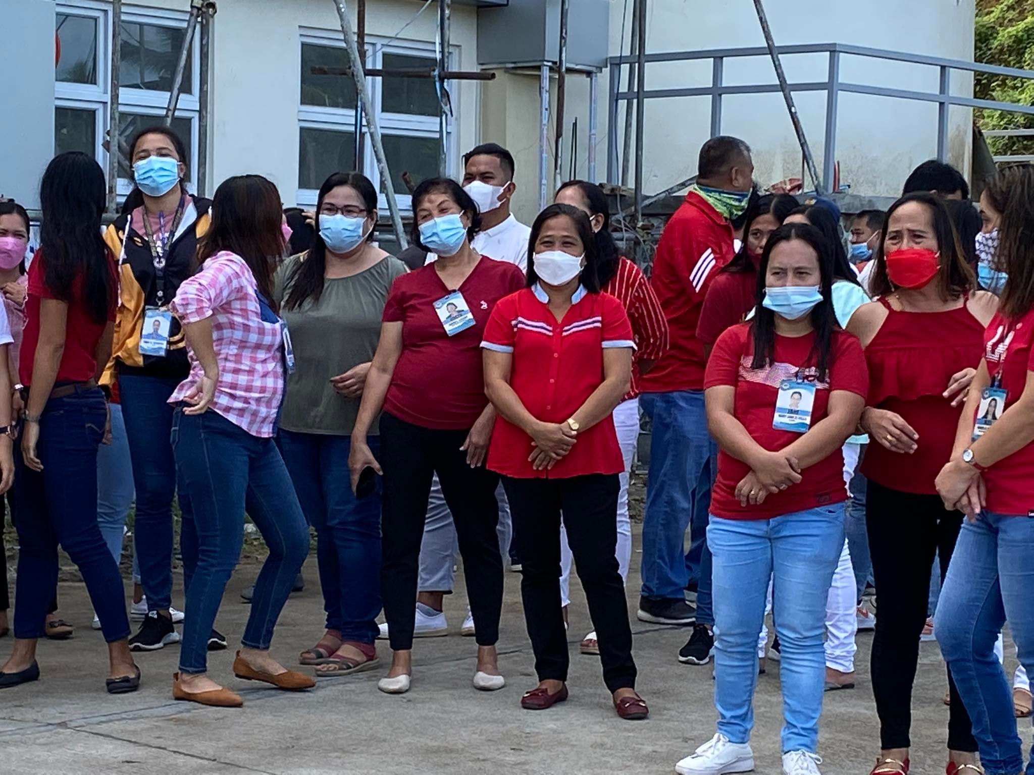 LGU-Pilar holds 1st Flag-Raising Ceremony with a twist in its new workplace