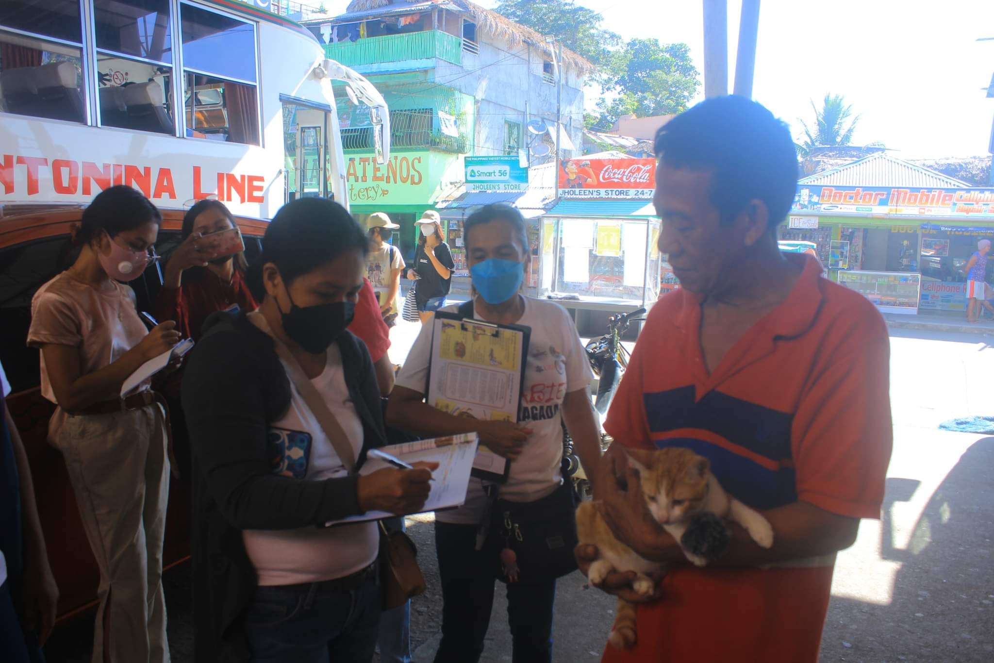 Pilar OMAg holds House to House Mass Anti-Rabies Vaccination of Dogs and Cats